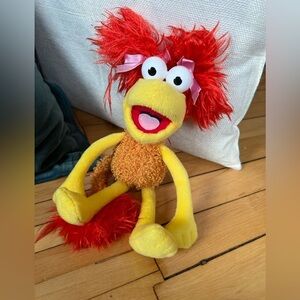 Jim Henson Fraggle Rock Red Stuffed Animal‎ Plush Doll vintage 2003